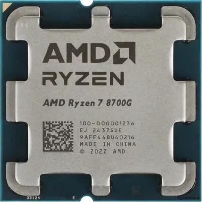 CPU AMD Ryzen 7 8700G OEM (100-000001236) {4,2Гц /5,1ГГц Turbo, AM5} 
