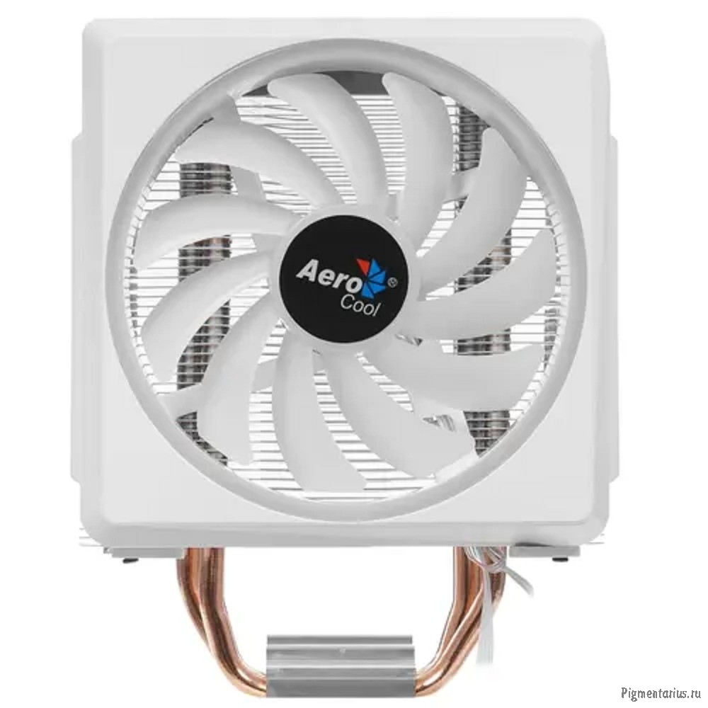 Устройство охлаждения(кулер) Aerocool Cylon 4F Wh ARGB PWM 4P Soc-AM5/AM4/1151/1200/2066/1700 4-pin 