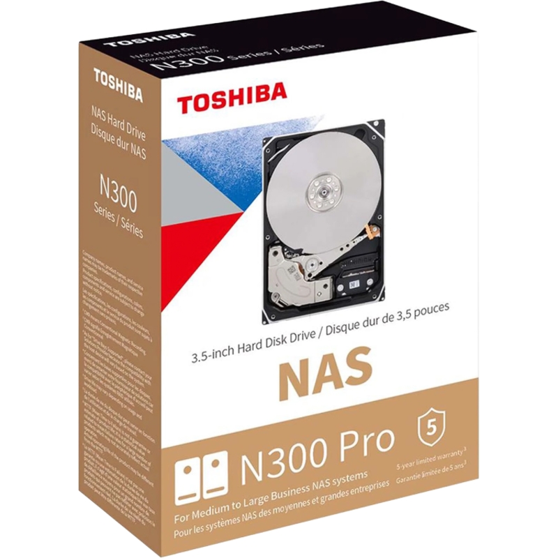 Toshiba N300 Pro NAS 14Tb (HDWG51EXZSTB)