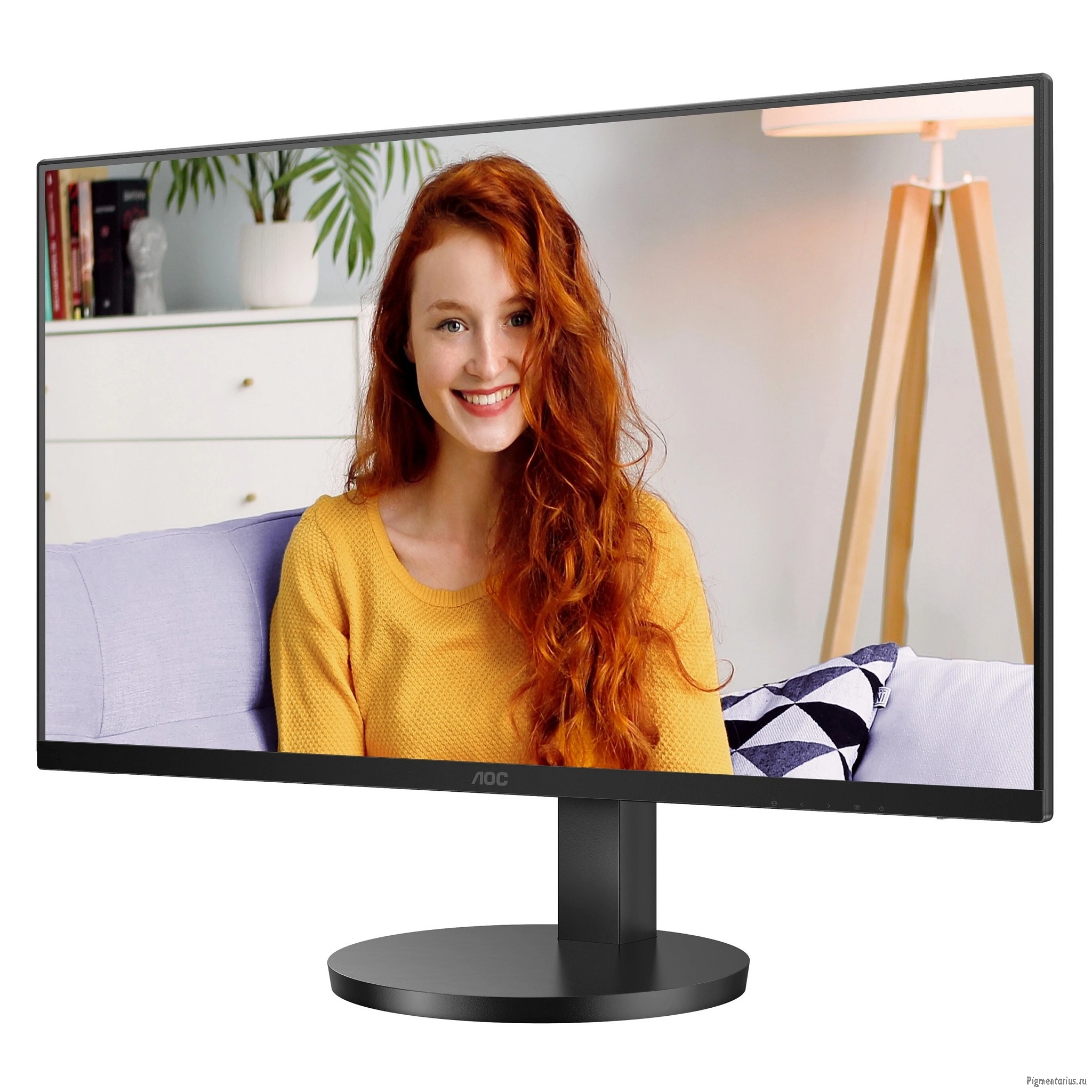 LCD AOC 27" U27B3AF Black {IPS 3840x2160 4ms 178/178 350cd 2xHDMI2.0 DisplayPort1.4 MM регулировка п