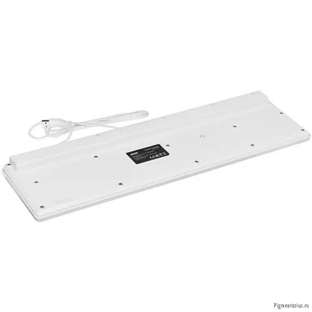 Acer OKW123 [ZL.KBDEE.00D] белый USB