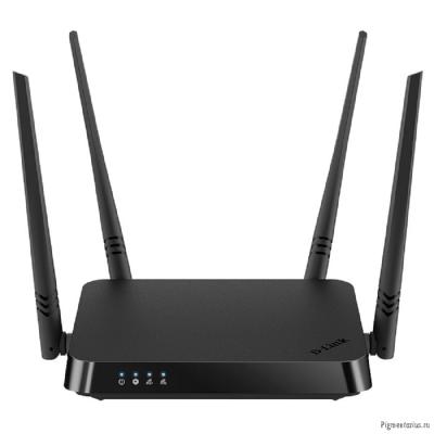 D-Link DIR-822/RU/E1A Беспроводной двухдиапазонный маршрутизатор AC1200 Wave 2 с поддержкой MU-MIMO 
