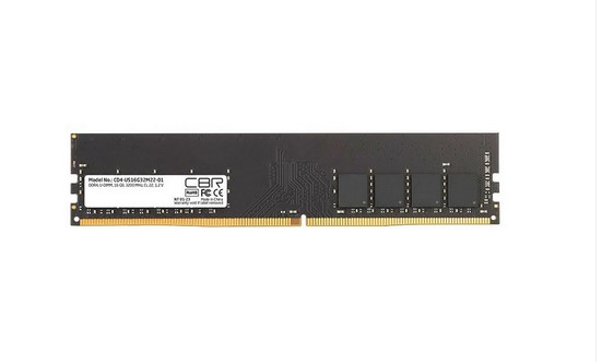Оперативная память CBR DDR4 DIMM (UDIMM) 16GB CD4-US16G32M22-01 PC4-25600, 3200MHz, CL22, 1.2V