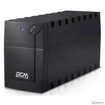 PowerCom Raptor RPT-800A ИБП {800 ВА/ 480 Вт, AVR, 3 xC13 с резервным питанием} (792804)
