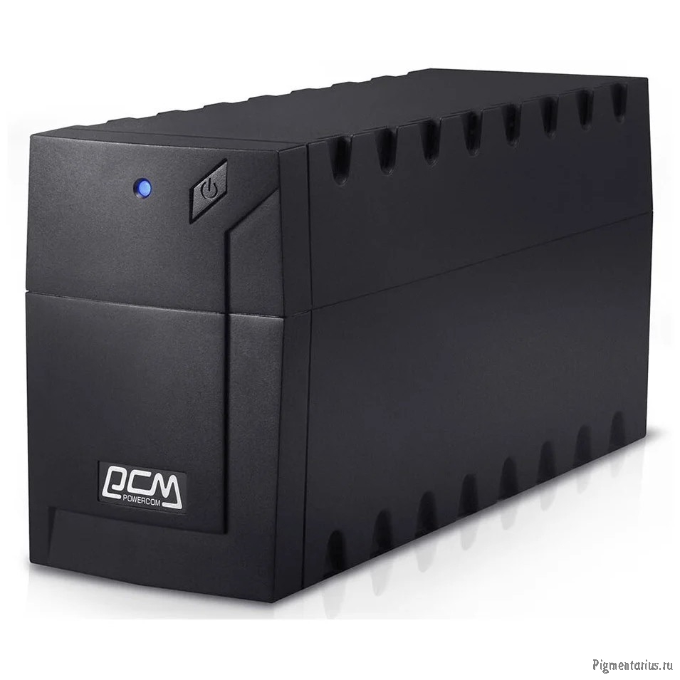 PowerCom Raptor RPT-800A EURO ИБП {Line-Interactive, 800VA / 480W, Tower, 3*EURO} (859784)