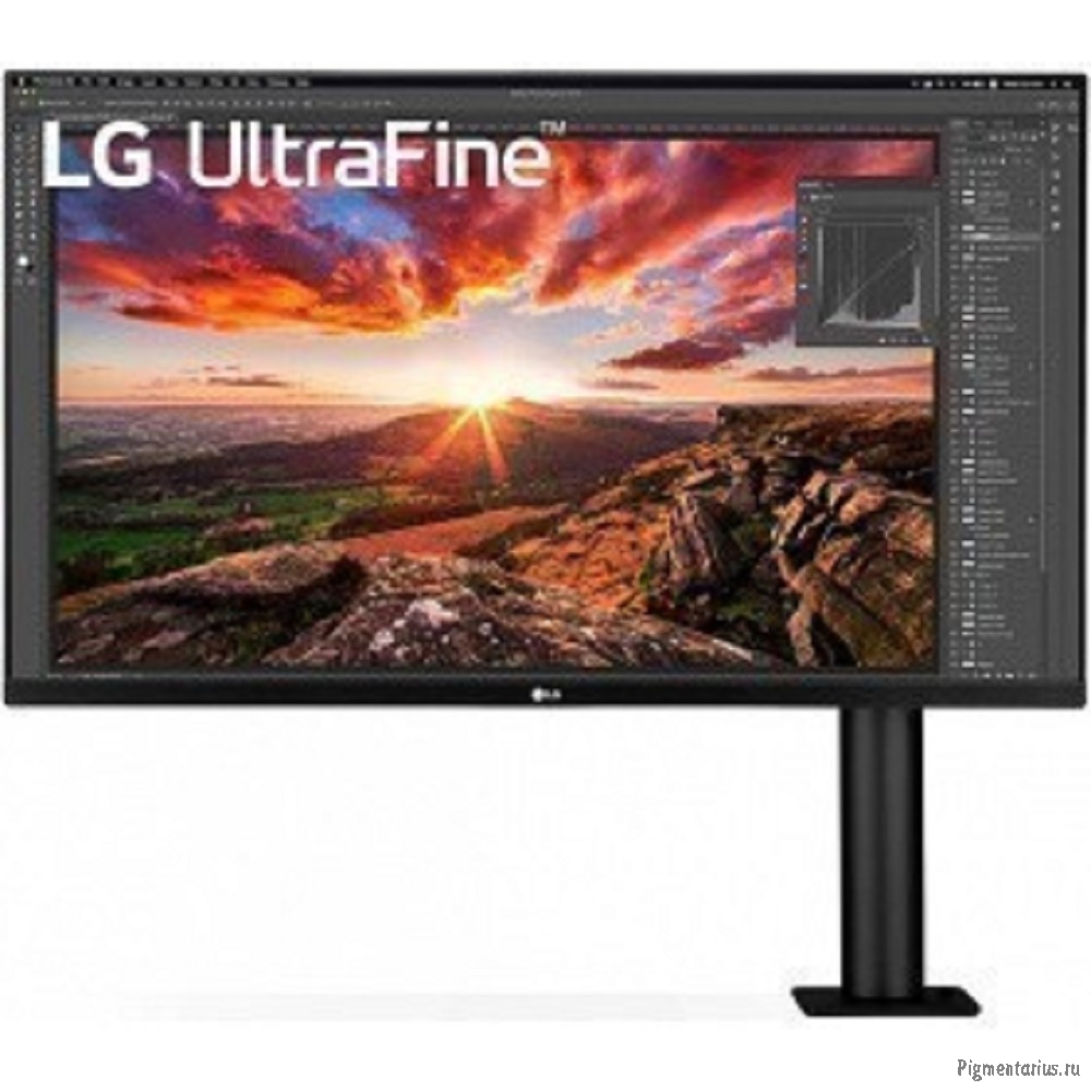 LCD LG 31.5'' 32UN880-B {IPS 3840x2160 60Hz 350cd 178/178 3000:1 5ms 2xHDMI DisplayPort USB-Hub Heig