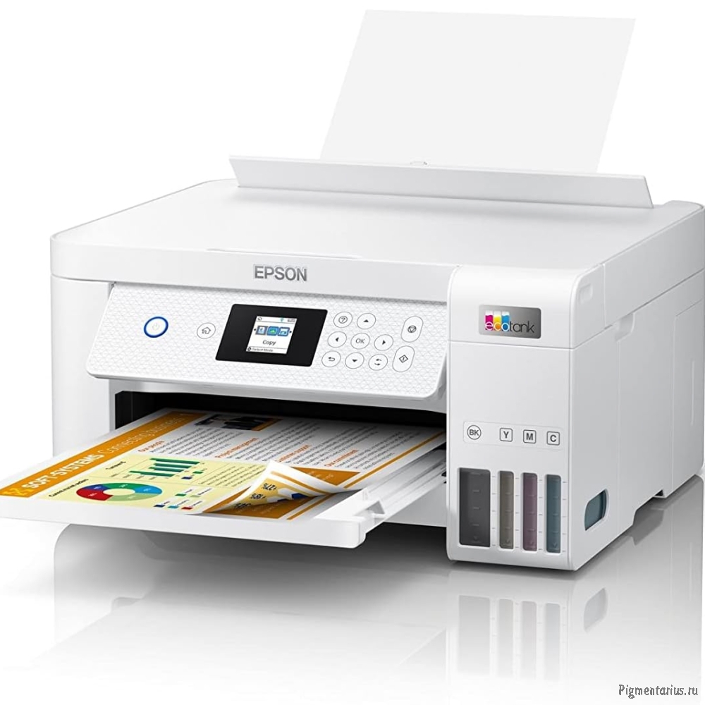  Epson L4266 [C11CJ63516/C11CJ63511] {A4,  белый,  33 стр/мин, Wi-Fi, USB, СНПЧ}