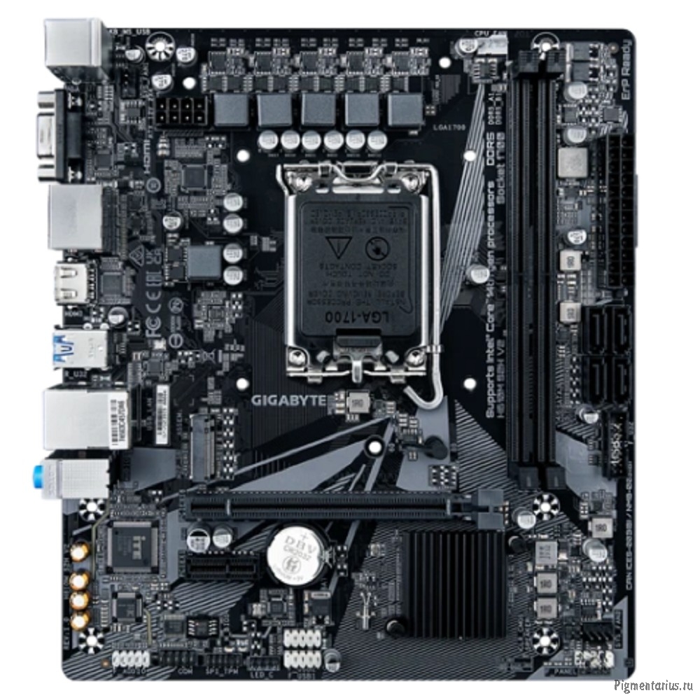 Материнская плата Gigabyte H610M S2H V2