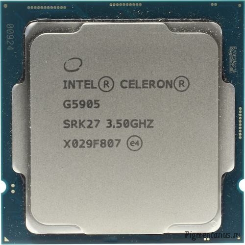 Процессор Intel Celeron G5905 OEM LGA1200 (CM8070104292115) 2 x 3.5Ghz