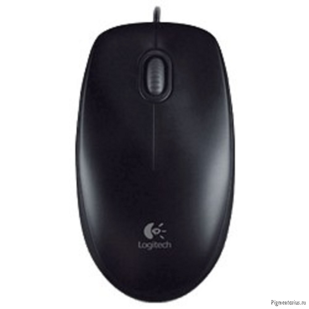 910-003357/910-006605 Мышь Logitech B100 Black USB OEM