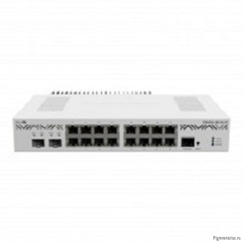 MikroTik CCR2004-16G-2S+PC Маршрутизатор 16*1Gbit RJ45, 2*10Gbit SFP+