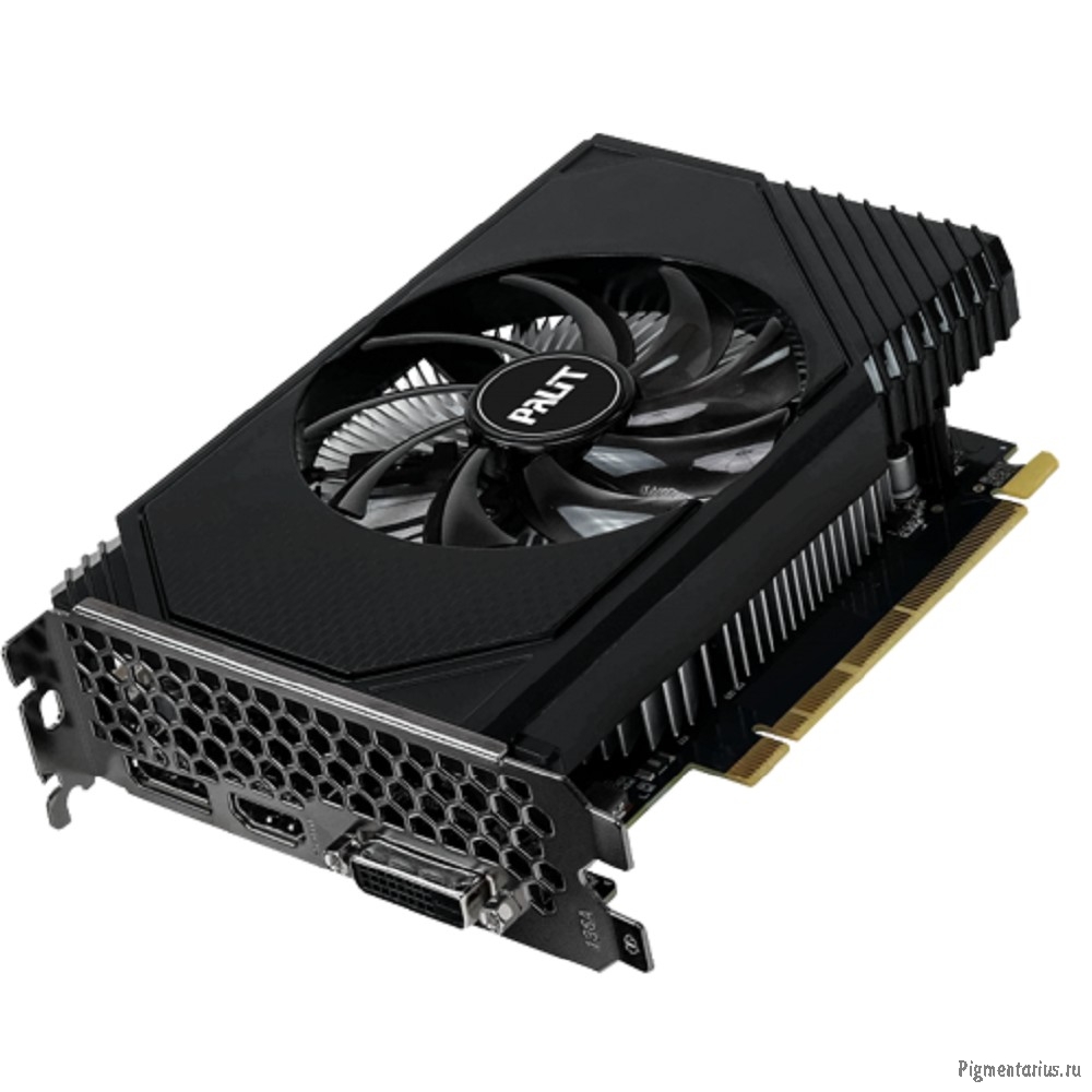Видеокарта PALIT RTX3050 STORMX OC 6G (NE63050S18JE-1070F) GDDR6 96bit