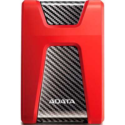 Внешний жесткий диск ADATA HD650, 2 ТБ, USB 3.2 Gen1 (AHD650-2TU31-CRD) красный