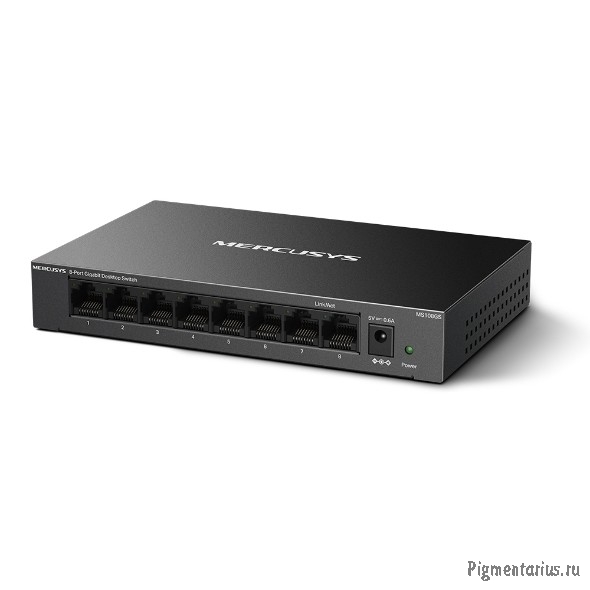 Mercusys MS108GS Настольный коммутатор с 8 гигабитными портами
