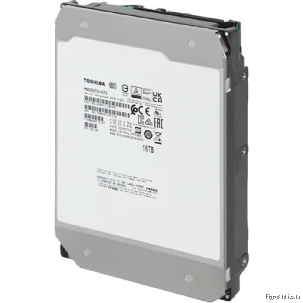 16Tb Toshiba Enterprise Capacity (MG09SCA16TE)  SAS  3.5" Server 7200 12Gbit/s 512Mb 1 year warranty