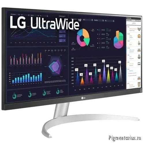 LCD LG 29" 29WQ600-W UltraWide серебристый {IPS 2560x1080 100Hz 1ms 21:9 250cd 178/178 HDMI DisplayP