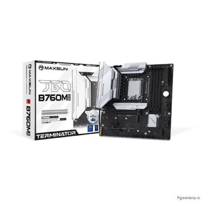 Материнская плата MAXSUN MS-Terminator B760M D5 WiFi V1/V2