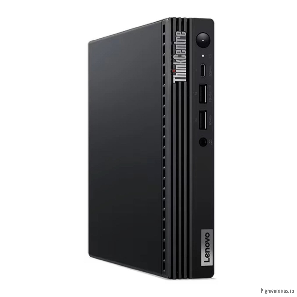 Lenovo ThinkCentre M70q G5 Tiny [12TD005FSA] (КЛАВ.РУС.ГРАВ.) Black {i3-13100T/8GB 2slots/512GB SSD/