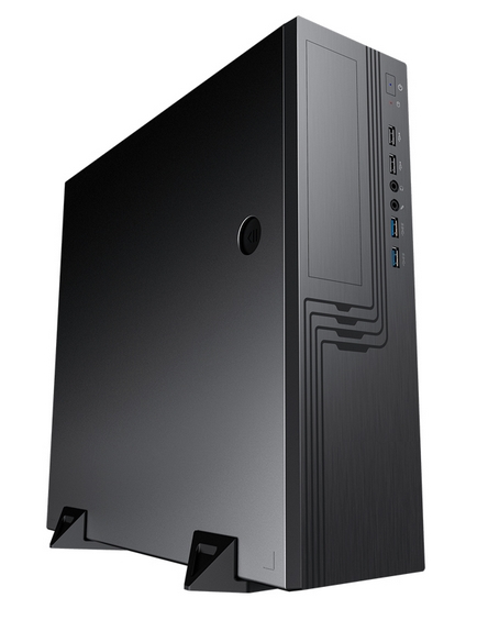 EL555BK PM-300TFX 80+Bronze U3.0*2+U2*2+2*combo Audio; fan 9cm; intrusion switch POWERMAN Slim Case 