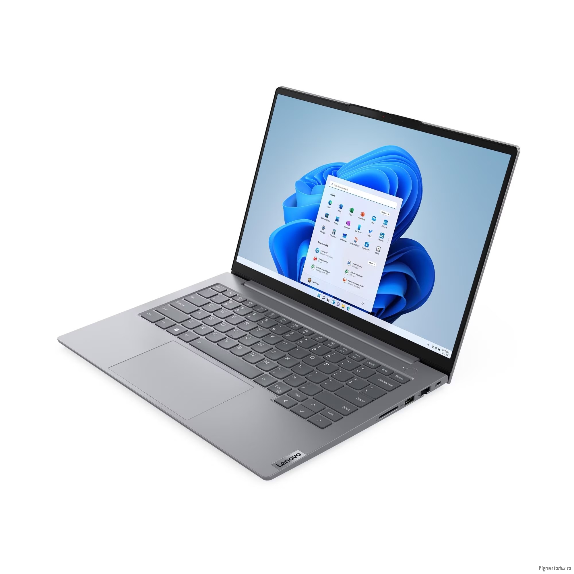 Lenovo ThinkBook 14 G6 IRL [21KG00TXUE] (КЛАВ.РУС.ГРАВ.) Arctic Grey 14" {WUXGA i5-13420H/8GB/512GB 