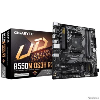 Материнская плата GIGABYTE B550M DS3H R2 Материнская плата GIGABYTE B550M DS3H R2
