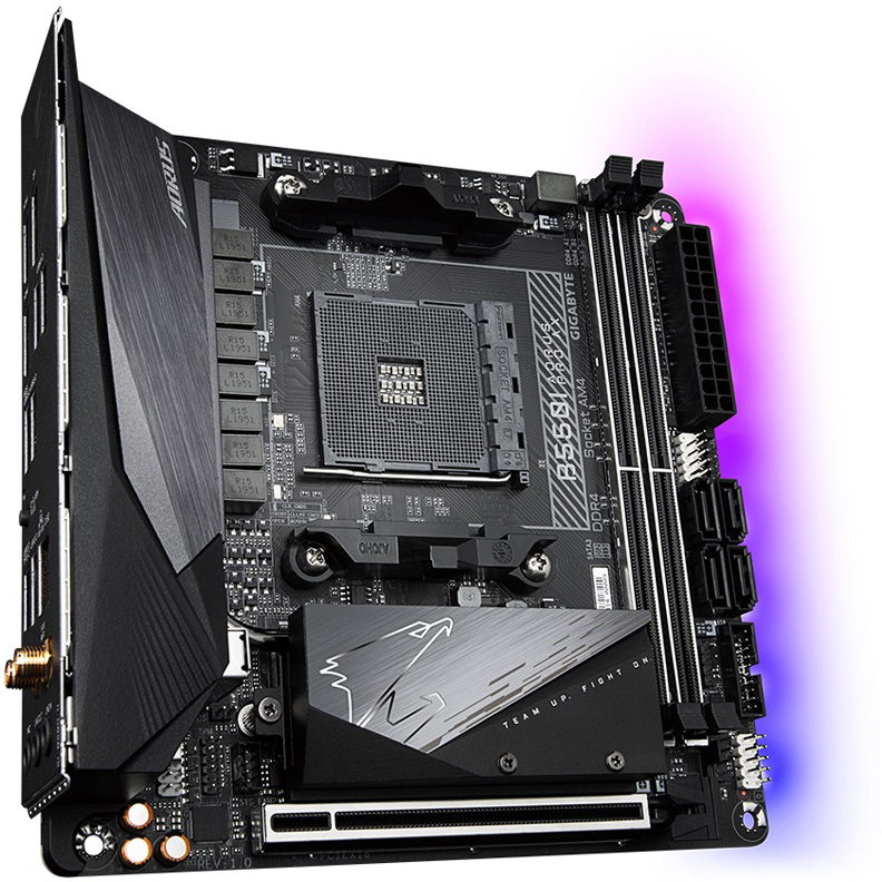 Материнская плата Gigabyte B550I AORUS PRO AX