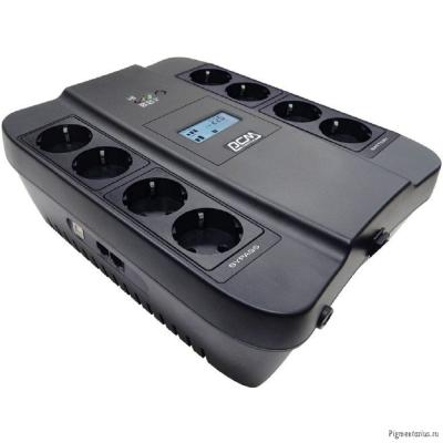 PowerCom Spider SPD-750U LCD ИБП {Line-Interactive, 750VA / 450W, 8xEURO: 4 с резервным питанием, 4 PowerCom Spider SPD-750U LCD ИБП {Line-Interactive, 750VA / 450W, 8xEURO: 4 с резервным питанием, 4