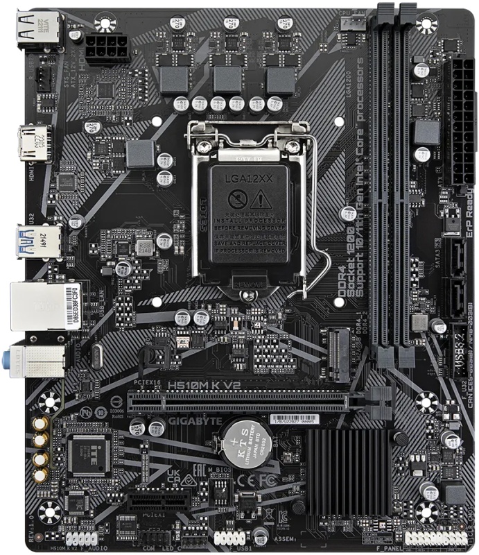Материнская плата Gigabyte H510M K V2 2.0