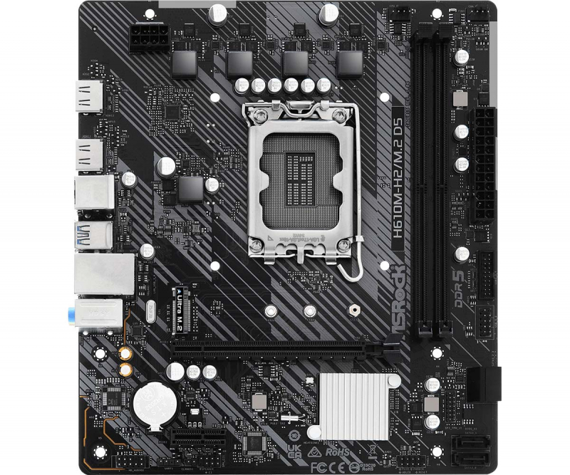Материнская плата Asrock H610M-H2/M.2 D5