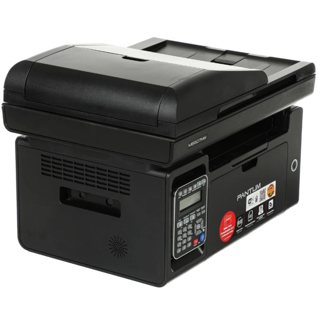 МФУ лазерный Pantum M6607NW A4, ч/б печать, USB, Wi-Fi, RJ-45