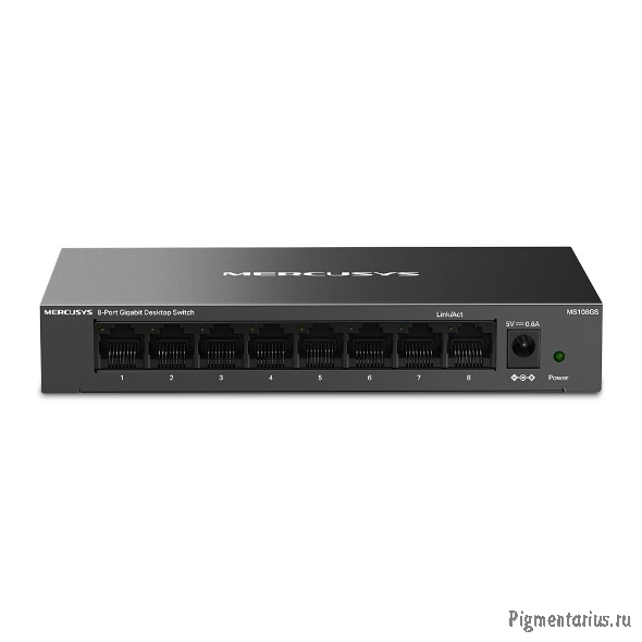 Mercusys MS108GS Настольный коммутатор с 8 гигабитными портами
