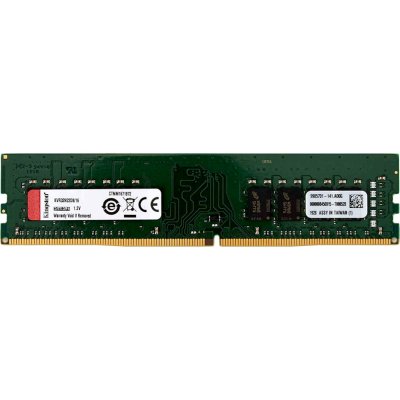 Оперативная память Kingston DDR4 DIMM 16GB KVR32N22D8/16 PC4-25600, 3200MHz, CL22