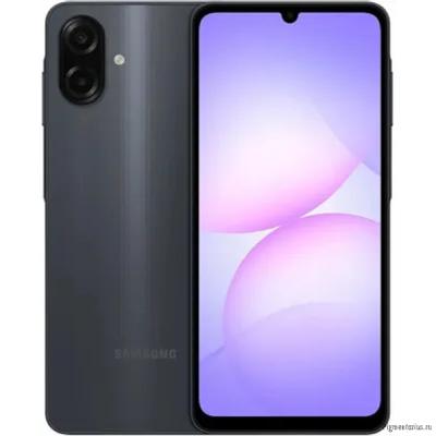 Смартфон Samsung SM-A075F Galaxy A07 64Gb 4Gb черный моноблок 3G 4G 2Sim 6.7" 720x1600 Android 15 50