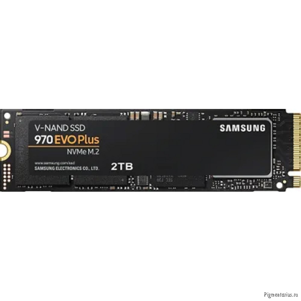 SSD накопитель Samsung 970 EVO Plus MZ-V7S2T0B/AM 2ТБ