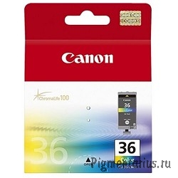 Canon CLI-36Color 1511B001 Картридж для Mini Pixma 260, Цветной, 250стр.