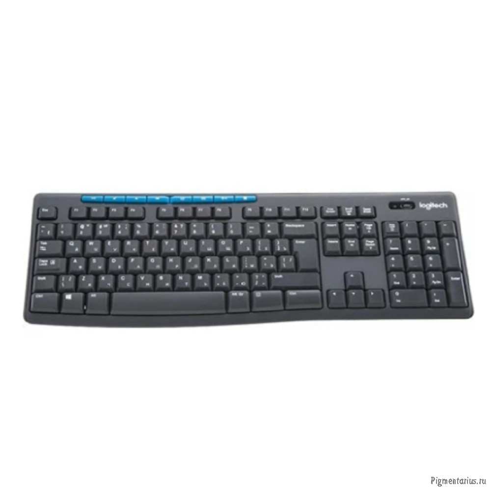 920-008535 Logitech Клавиатура + мышь MK275 grey (USB, 1000 dpi) (920-007721)