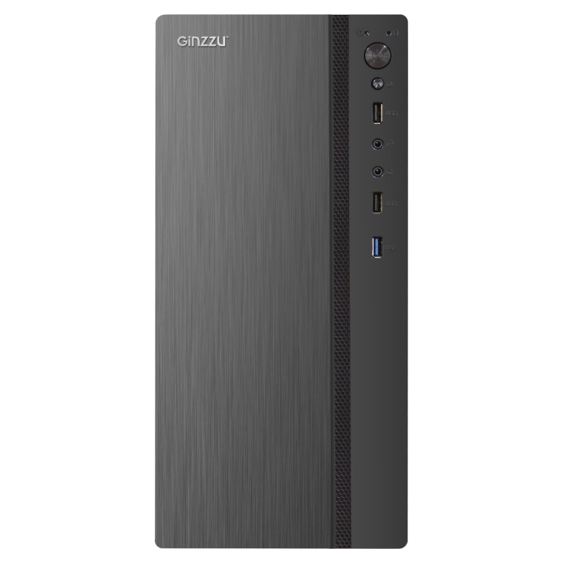 Ginzzu B200 1*USB 3.0,2*USB 2.0,AU  w/o PSU