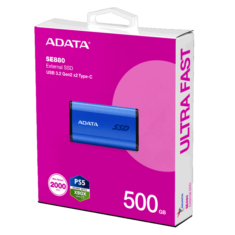 ADATA SSD SE880 500 ГБ (AELI-SE880-500GCBU)