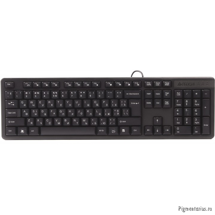 Клавиатура A4Tech KK-3 черный USB [1530244]