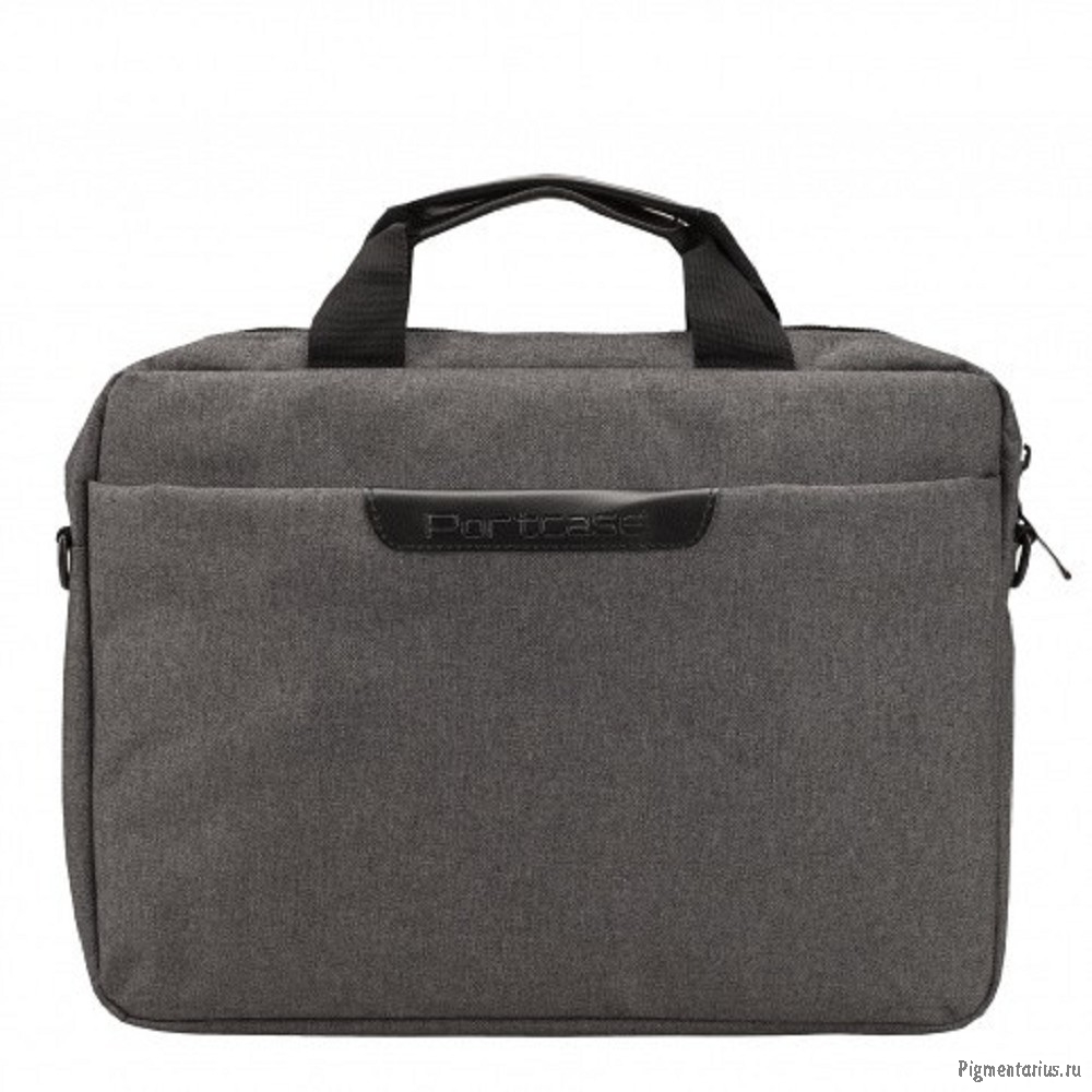Сумка PORTCASE KCB-164 Grey(нейлон, серая до 14")