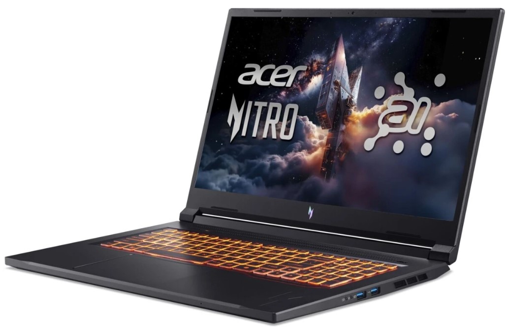 Игровой ноутбук Acer Nitro V 17 AI ANV17-41-R6A6 [NH.QYVCD.005] Black 17.3"