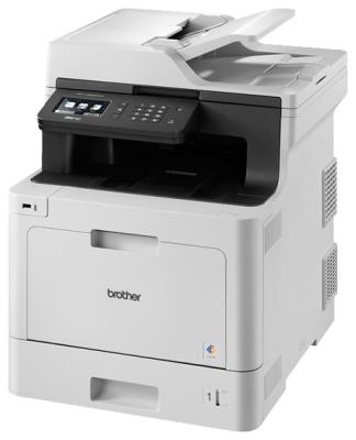 Brother MFC-L8690CDW МФУ, A4, цветной лазерный, 31стр/мин, 512Мб, факс, дуплекс, ADF50,GigaLAN, WiFi