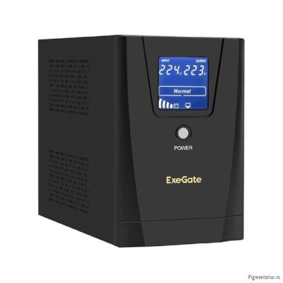 Exegate EX292804RUS ИБП ExeGate SpecialPro Smart LLB-1600.LCD.AVR.2SH.3C13.USB <1600VA/950W, LCD, AV