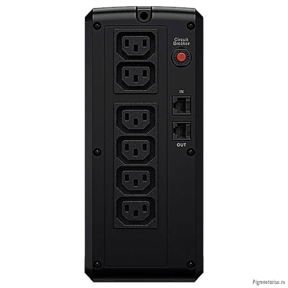 CyberPower UT1100EIG ИБП {Line-Interactive, Tower, 1100VA/660W USB/RJ11/45 (6 IEC С13), 12В/5 Ач х 2