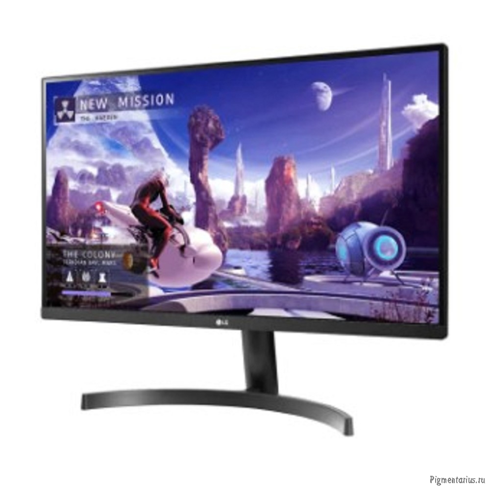 LCD LG 27" 27QN600-B черный {IPS 2560x1440 75Hz 5ms 178/178 8bit(6bit+FRC) 350cd 1000:1  HDR10 HDMI 