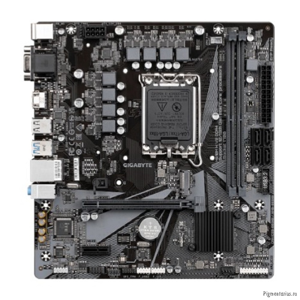 Материнская плата Gigabyte H610M H V2 DDR4