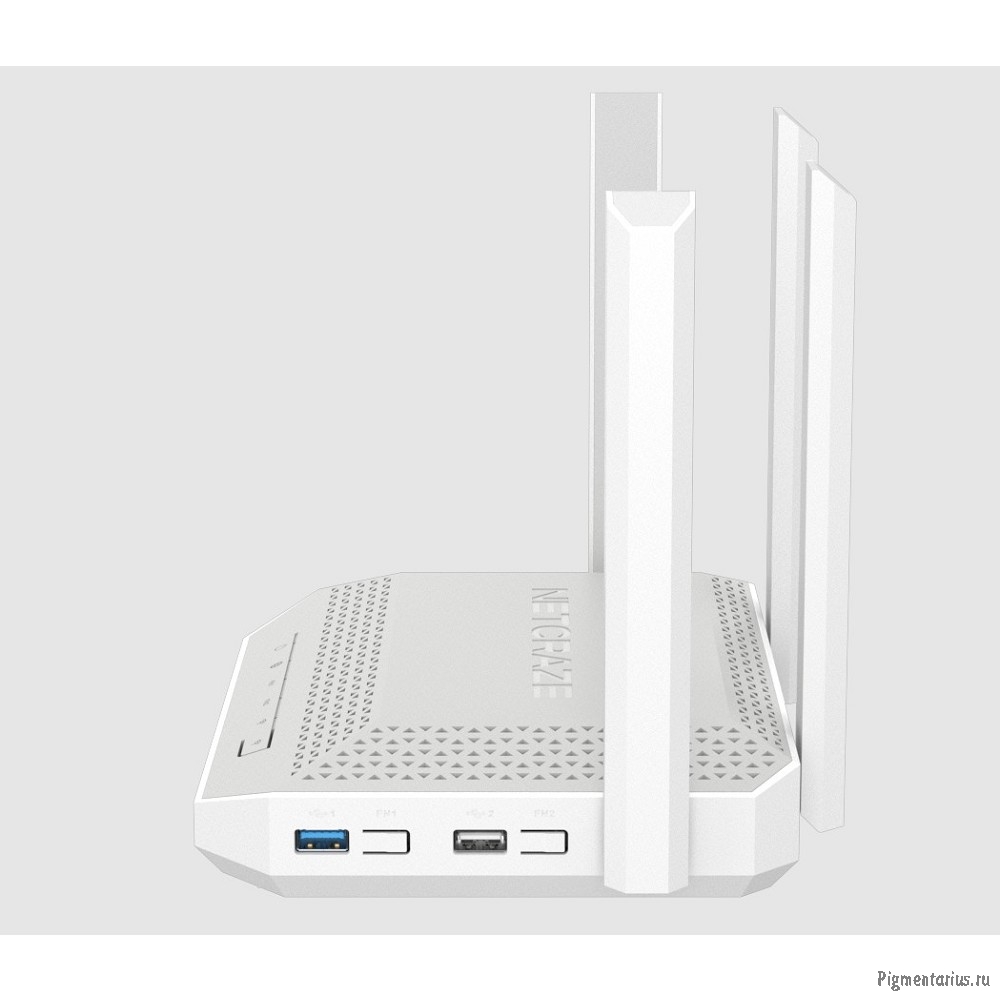 Netcraze Giga (NC-1012) Мультигигабитный интернет-центр с Mesh Wi-Fi 6 AX3000, Smart-коммутатором 1x