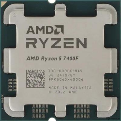 Процессор AMD Ryzen 5 7400F OEM (100-000001845)