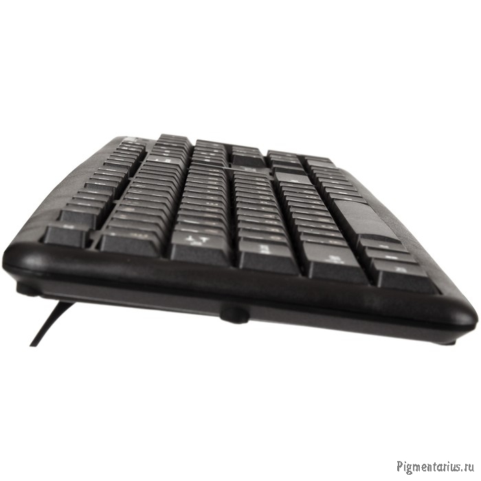 Exegate EX279938RUS Клавиатура Exegate LY-331L2, <USB, шнур 2,2м, черная,  104кл, Enter большой>, Co