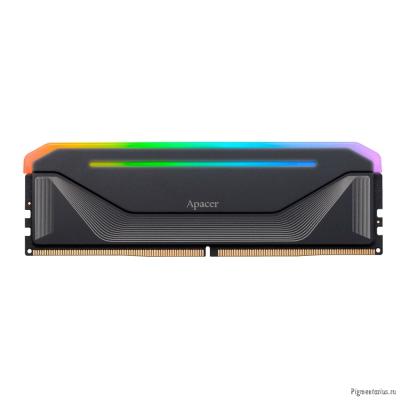Оперативная память Apacer  DDR5  16GB  6000MHz DIMM NOX RGB Black Gaming Memory CL38 1.35V (Retail) 
